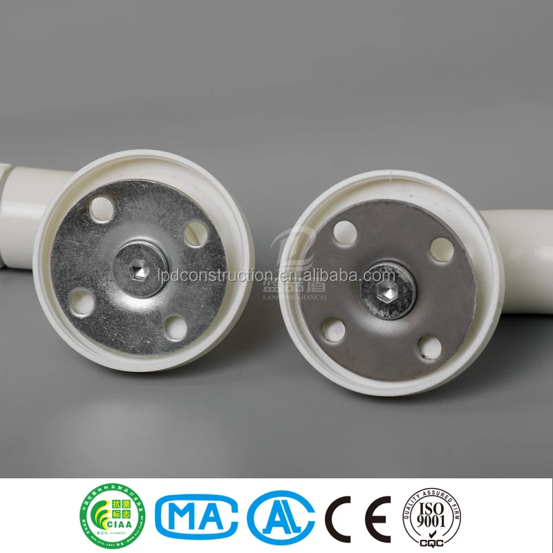 White Linear Grab Bar Straight Short Handle grip rail