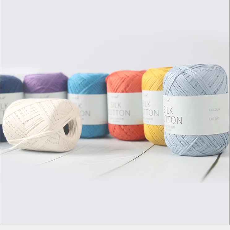 Лидер продаж, трикотажная пряжа из полиэстера для изготовления мешков и одежды для девочек