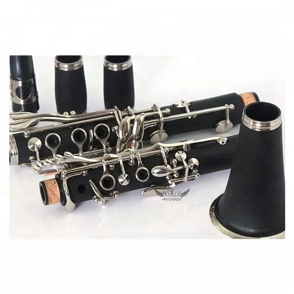 Musical instrument Nickel plated Bb tone ABS body clarinet