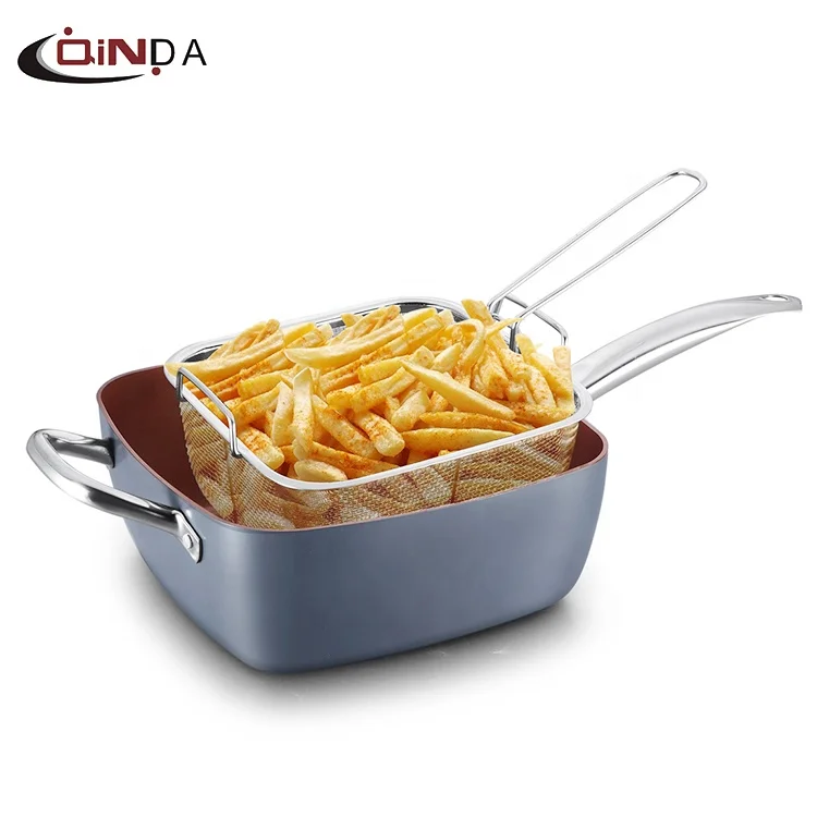 Italian ceramic copper cookware