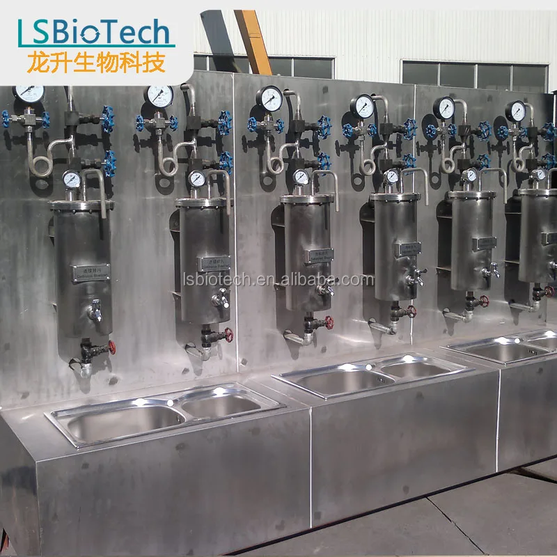 6 Points / Lines Stainless Steel Boiler Sample Cooler Chemical Analysis Certificated