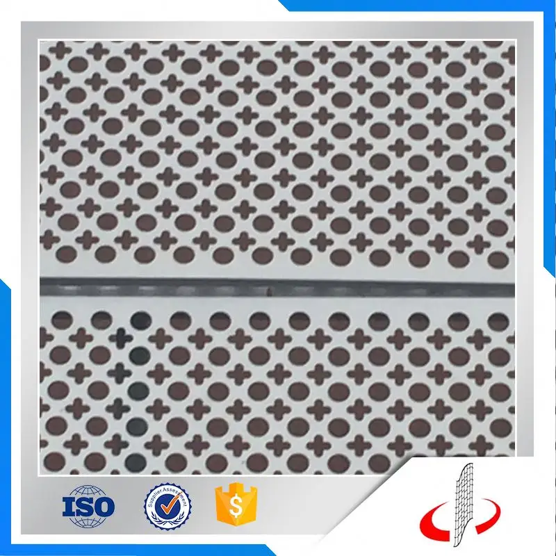 Hot-Rolled Carbon Steel Hexagonal Perforated Metal Plate Sheet