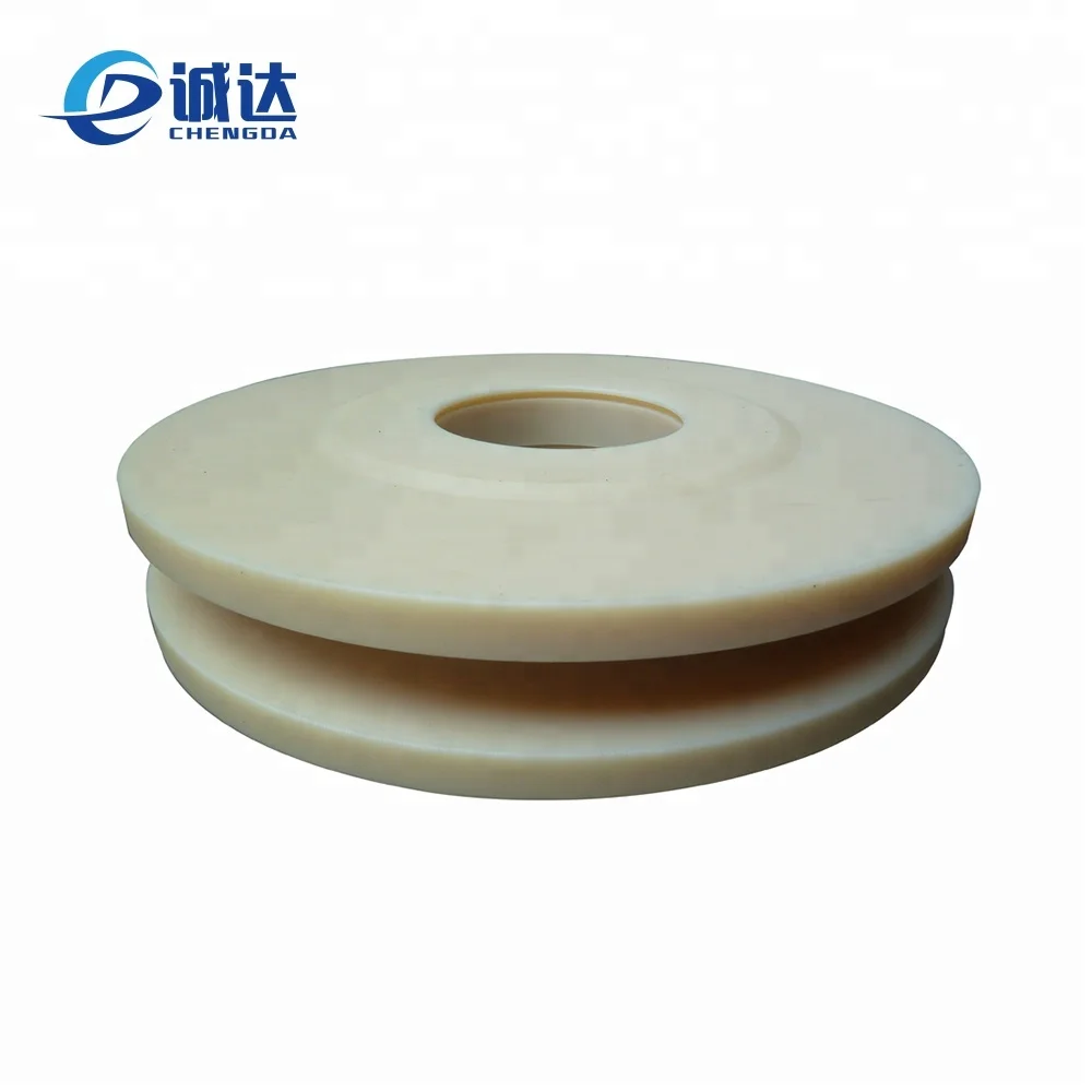 
Pa6 self lubricating nylon plastic sheave cable pulley wheels 