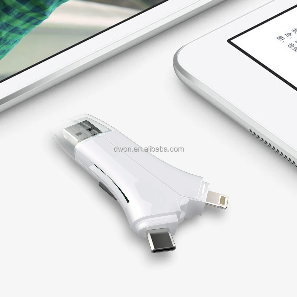 2017 i-FlashDevice HD SD Memory Stick Card Type C and External Installation card reader