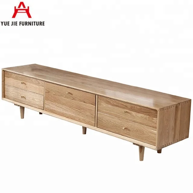 Oak Wood European Style TV Stands