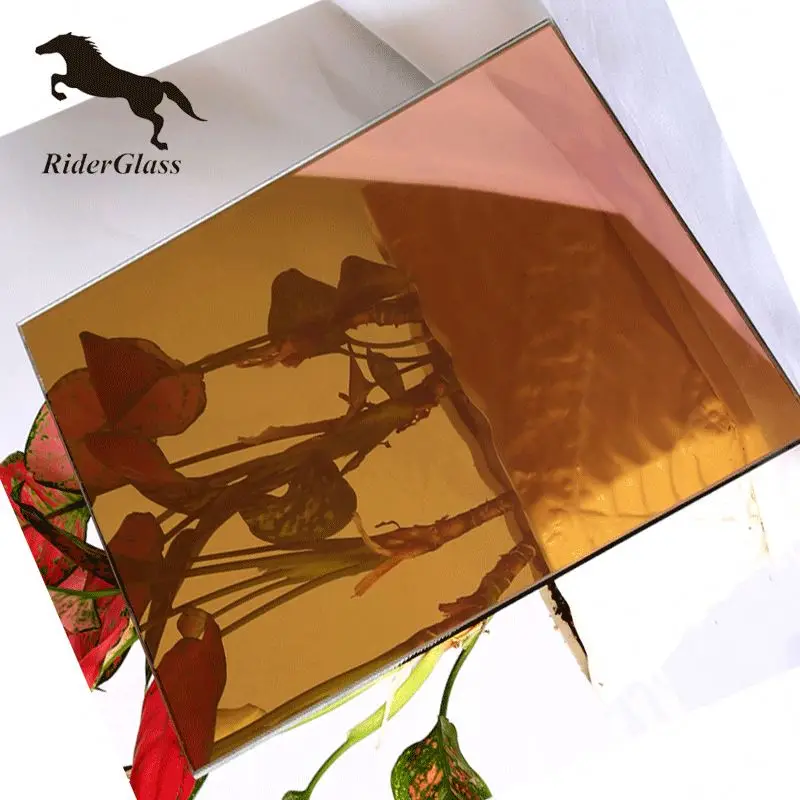 3-12mm Suppliers of Flat Heat Reflective Colour Glass Building Materials