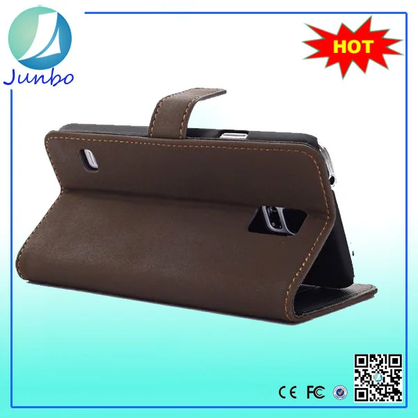 Оптовая Цена Бумажник Откидная Крышка Мобильных Телефонов Дело для Samsung Galaxy S5