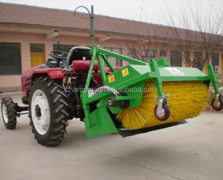 20-30hp mini tractor mounted street sweeper for sale