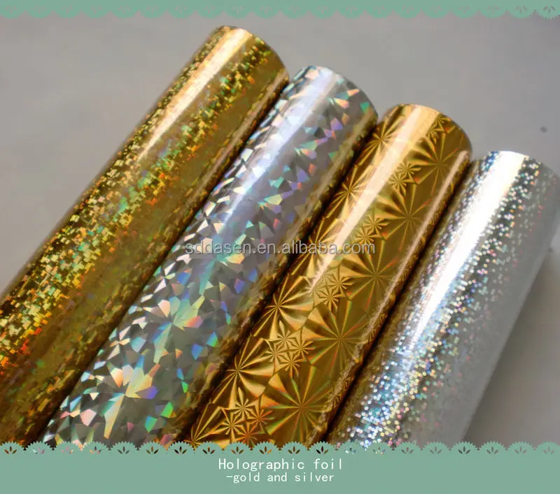 
Printed Metallized Wrapping Paper Roll 