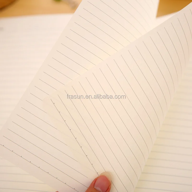 Cheap fancy simple design print children cute school notebook