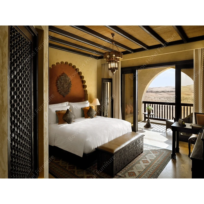 Luxury Abu Dhabi Anantara Hotel Project 5 Star Guest Room Furniture Sets China Supplier