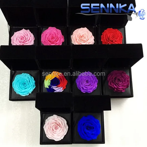 Preserved Rose in Luxury Gift Box Wedding individual Eternal Roses