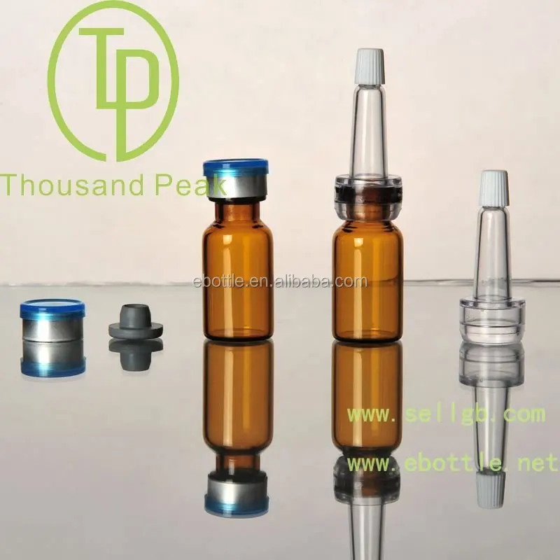 20ml 40ml serum glass bottle with lotion pump and cap