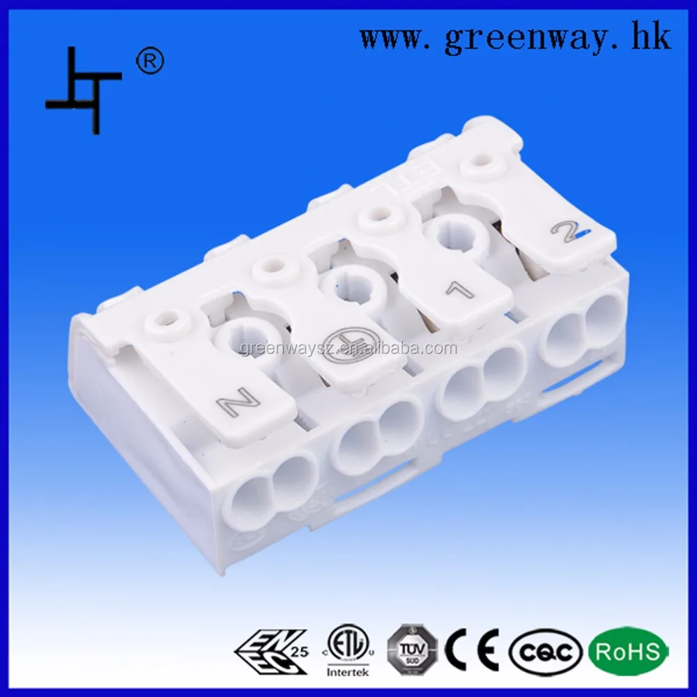 16A 450V T110 4-контактный соединитель трубы 863 проводки