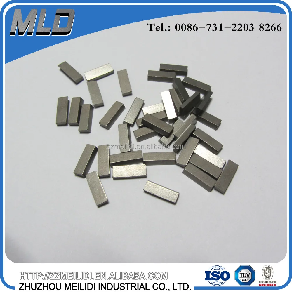 YG6 Replacing Tungsten Carbide Saw Blade Cobalt Chrome Alloy Woodcutting Saw Tips