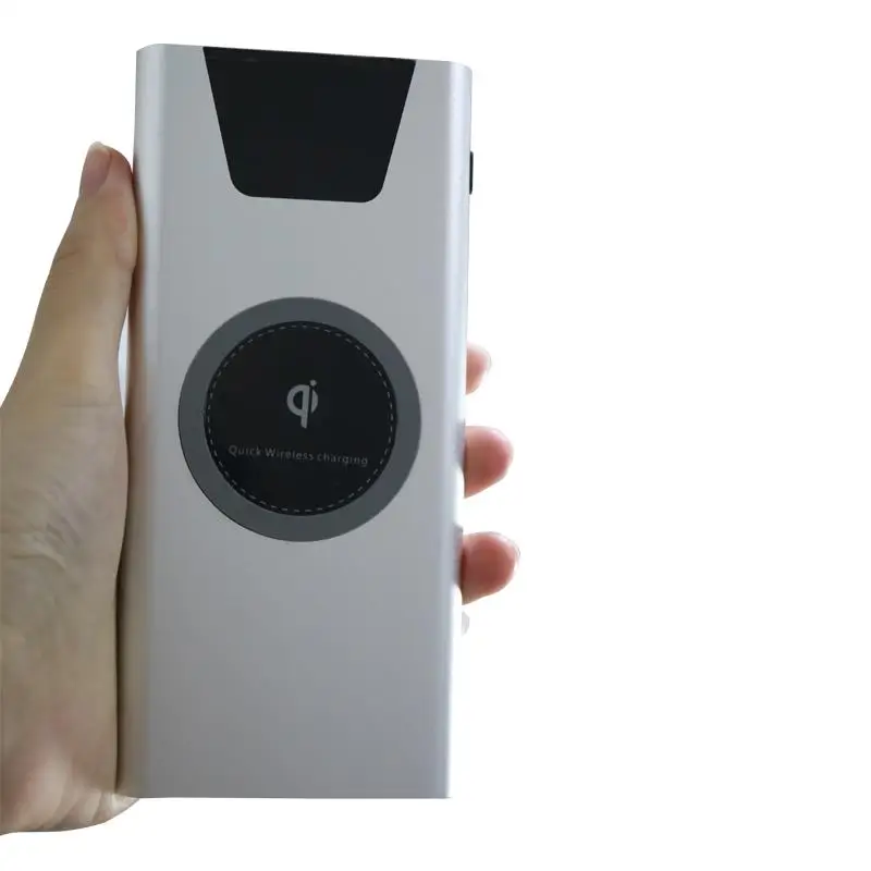 
Amazon trending item wireless power bank 10000mah fast charger two devices at same time 