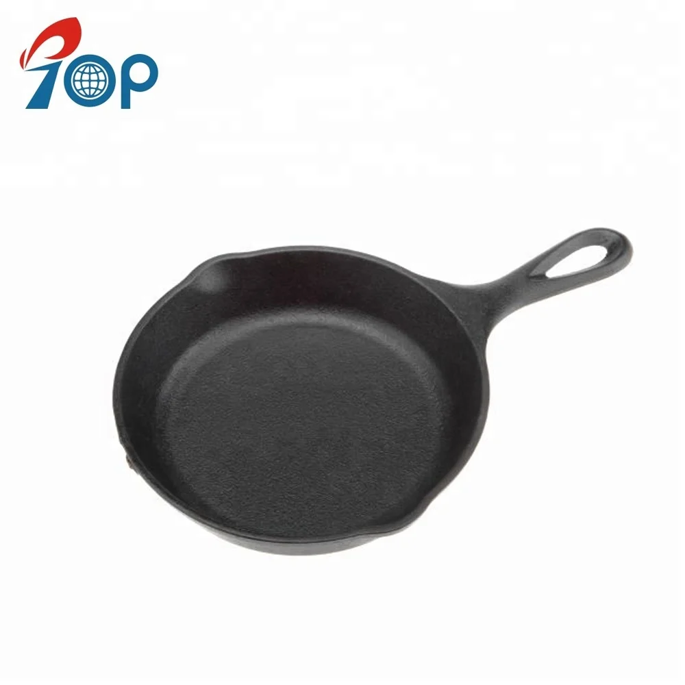 Cast Iron grill pan with handle square skillet