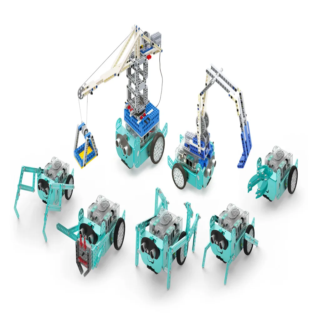 Mio Robot Creative Programming (Primary) Learning Kit 3WD Robot Smart Car Kits Educational Toy for Kid