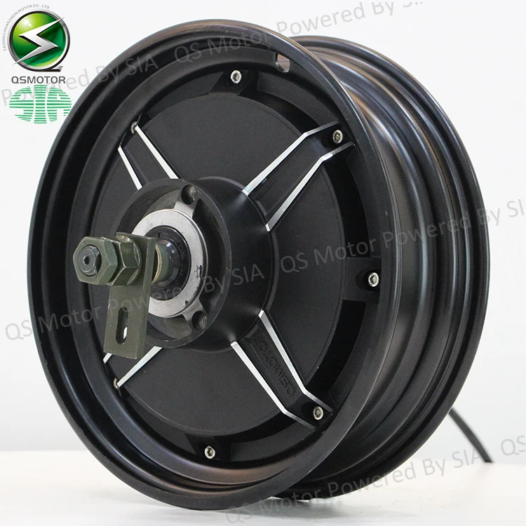 QS MOTOR 10inch 1000W 205 35H V1 48V Brushless DC Electric Scooter Motorcycle Wheel Hub Motor