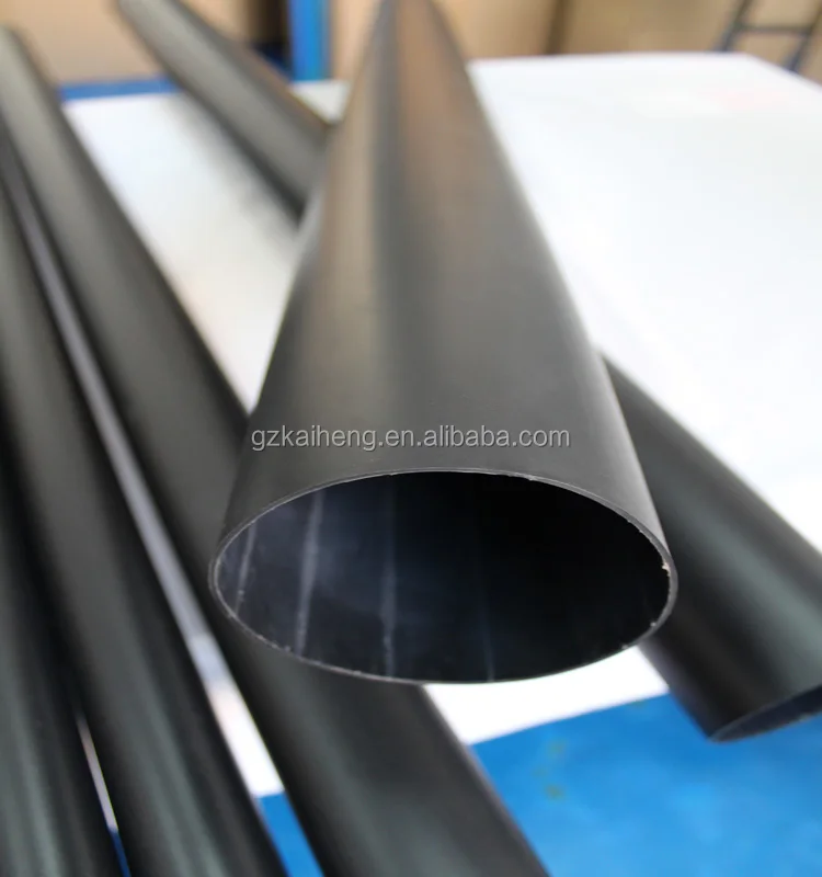 Черный изоляции средний термоусадочные трубки