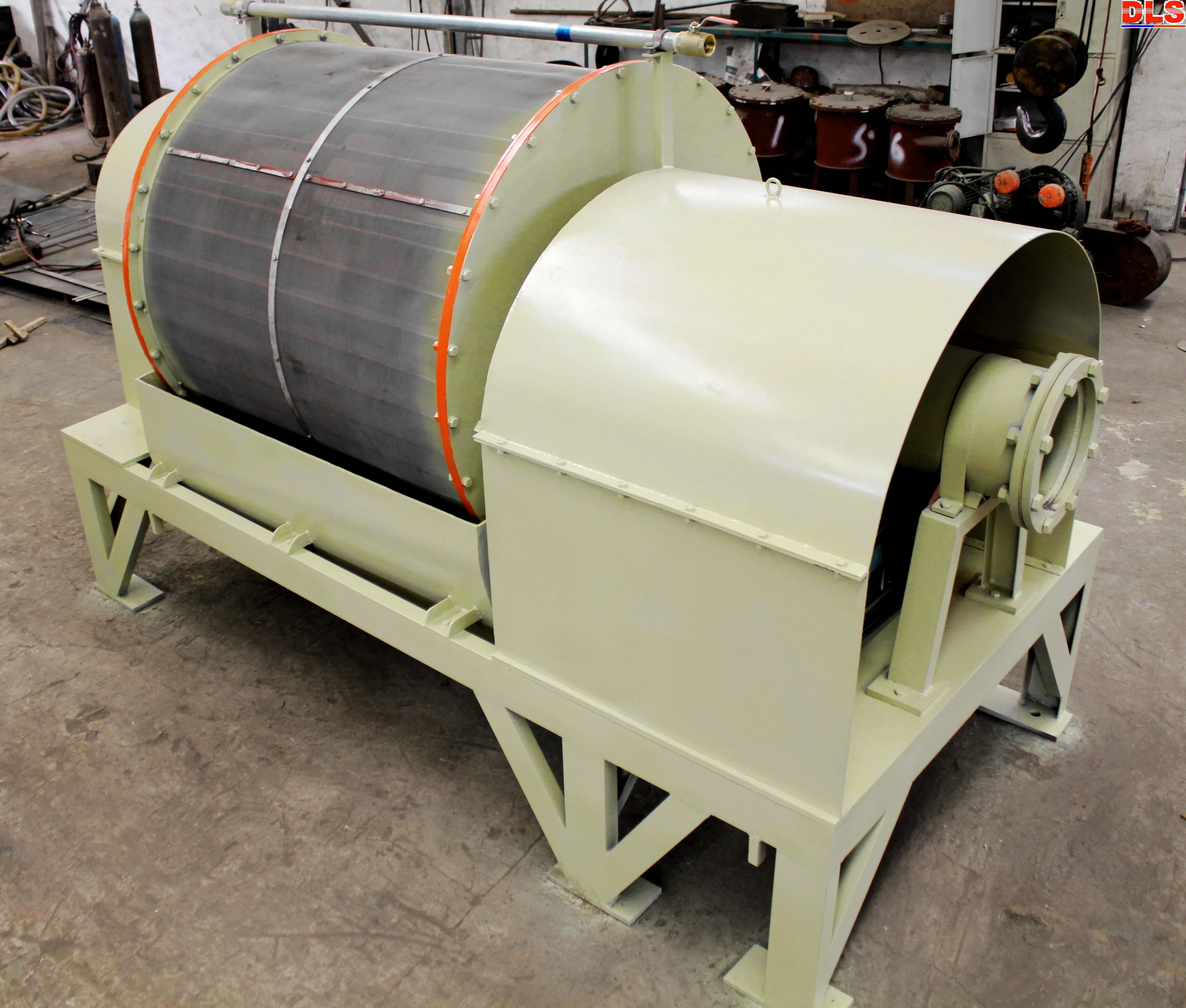 Cylindrical Trommel for Slag removal