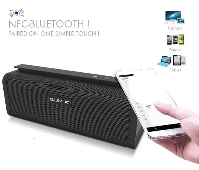 Hot selling Somho S311 extraordinary sound quality cost-effective price  portable outdoor wireless speaker