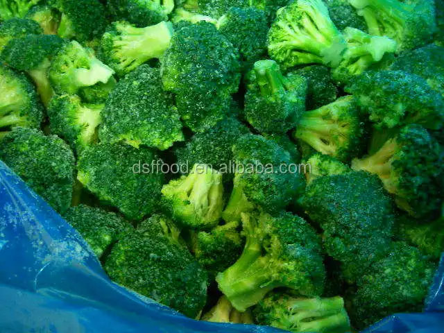 China Fresh Product IQF Vegetable Frozen Green Vegetables Broccoli For Sale