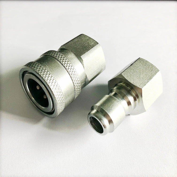 
Pressure Washer Hose Fitting Steel Quick Coupling 