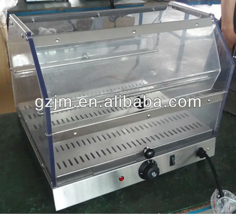 коммерческих пищевой обогреватели электрические хлеб витрина