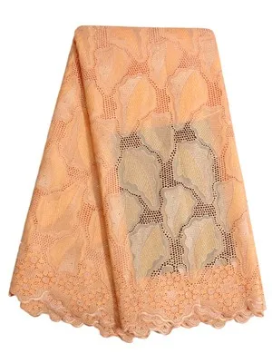 Hot Selling Machine Grade 100% Cotton Royal Blue Swiss Voile Lace Fabric With Rhinestone 2017