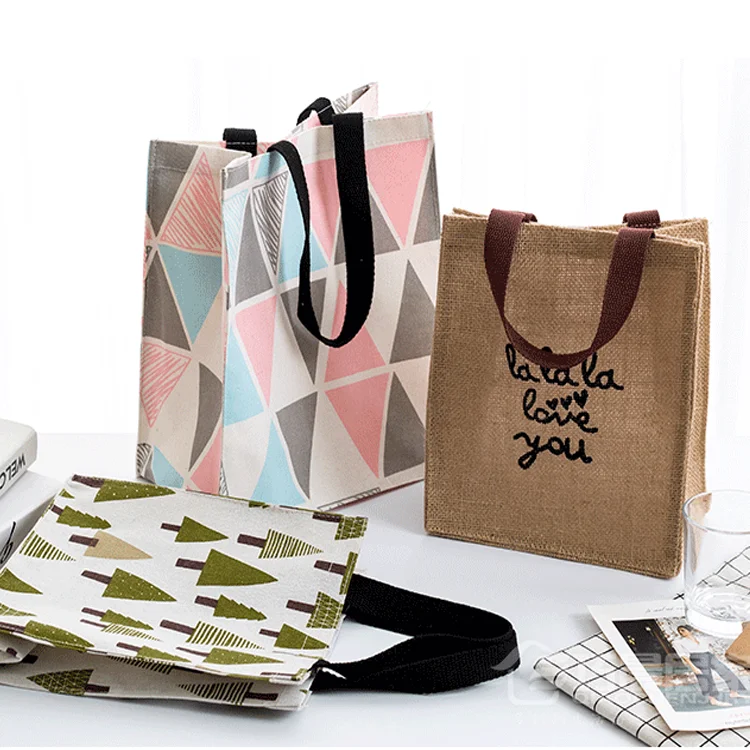 Оптовая продажа, вощеная хлопчатобумажная Холщовая Сумка-тоут 12 унций, сумка для покупок на заказ