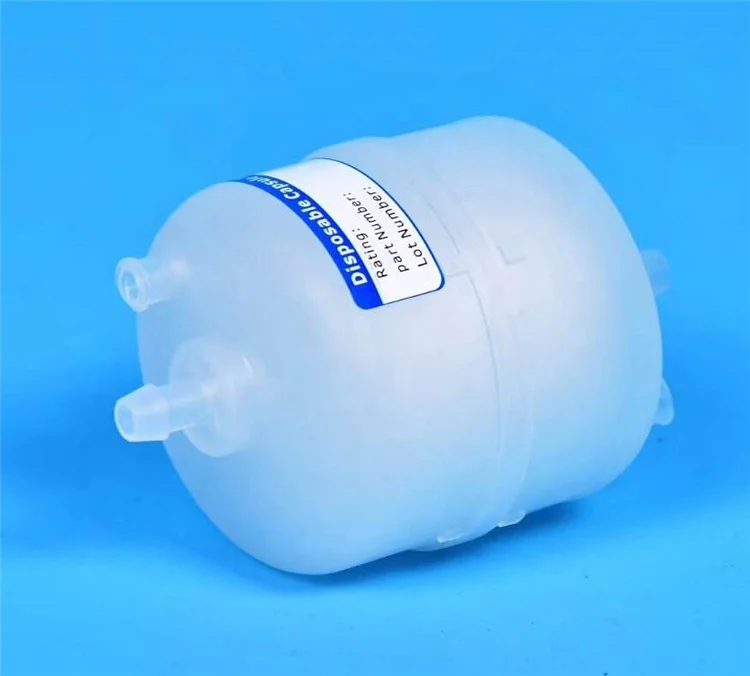 DUTE factory sales  0.22 um PTFE capsule filter 2.5 inch length