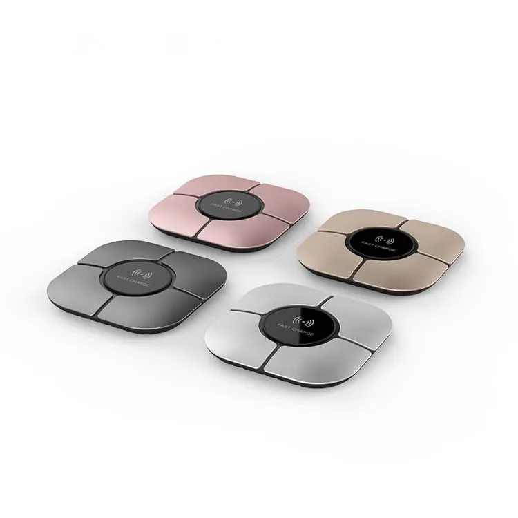 
Cheapest high quality qi fast 10w wireless slim wireless car charger power bank for promotion 