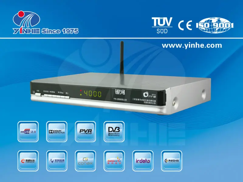 China Yinhe Digital Satellite Receiver/Receivers DVB-S2 HD86 FTA