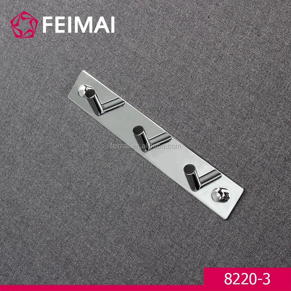 
Simple Bathroom Accessories Design Innovative Wall Mounted Hardware Hat Door Hanger Coat Clothes Hook 