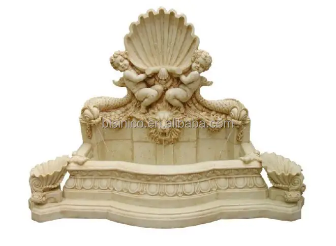 Vivid Floral Designed Sandstone Wall Plaque, Wall Hanging Standstone Relief, Hand Craft Sandstone Wall Decoration