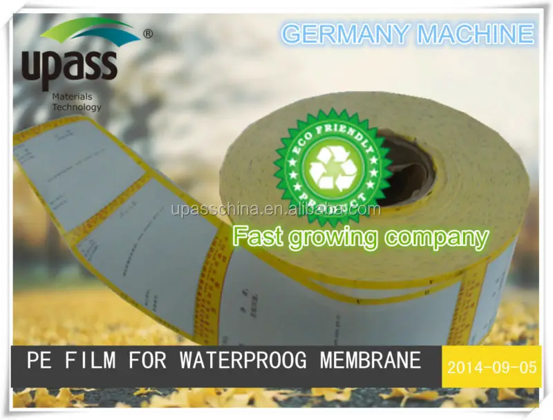 
Multilayer flexible cross laminated polyethylene roll film 