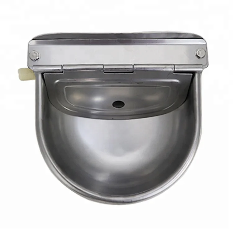 2.5L Stainless steel horse cattle dog drinking water bowl