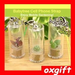 OXGIFT Wholesale custom cactus Plants cell mobile phone strap
