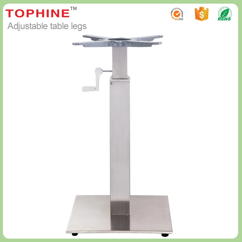 
Commercial Contract TOPHINE Stainless Steel Dining Table Base Telescopic Leg For Table 