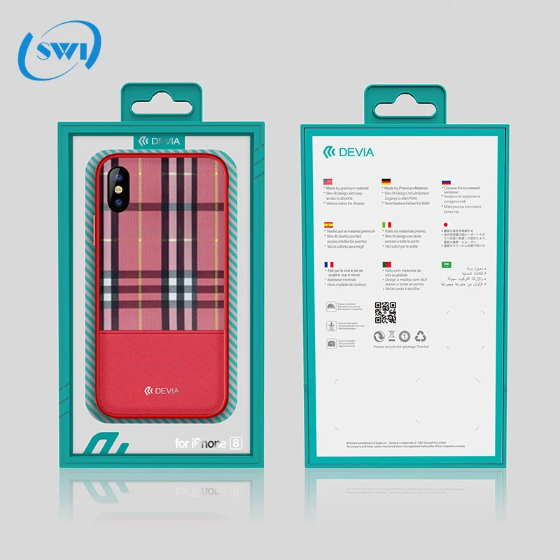 
Shenzhen Devia delicate cloth leather for iphone 5 5s case in stock mobile back cover for iphoneX phone case 