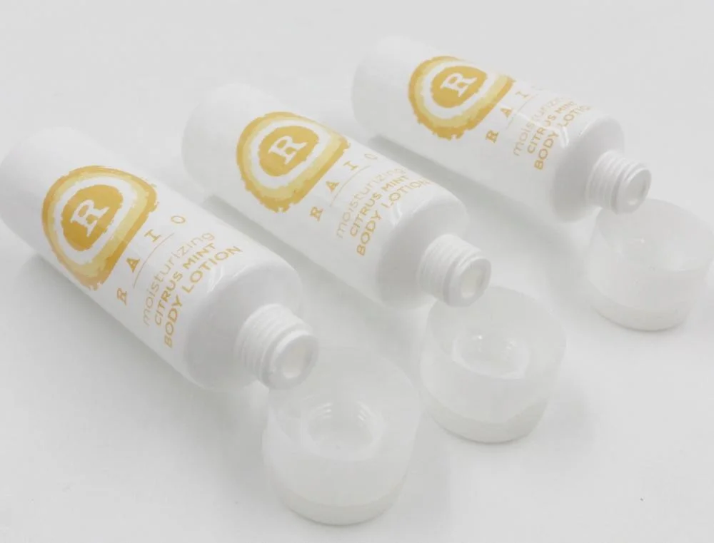 RAIO HOTEL Set Disposal Amenities For 5 Star Hotel 20ML SHAMPOO SHOWER GEL BODY LOTION CONDITIONER