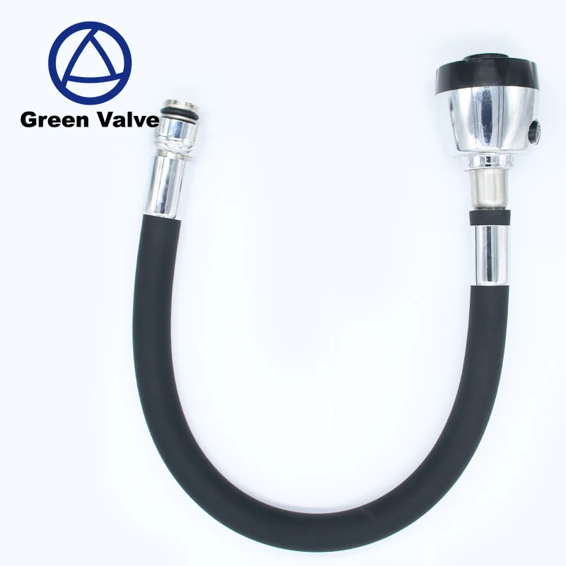 
Green-Gutentop Factory Customized Professional Flexible Kitchen Faucet Hose with shower head 