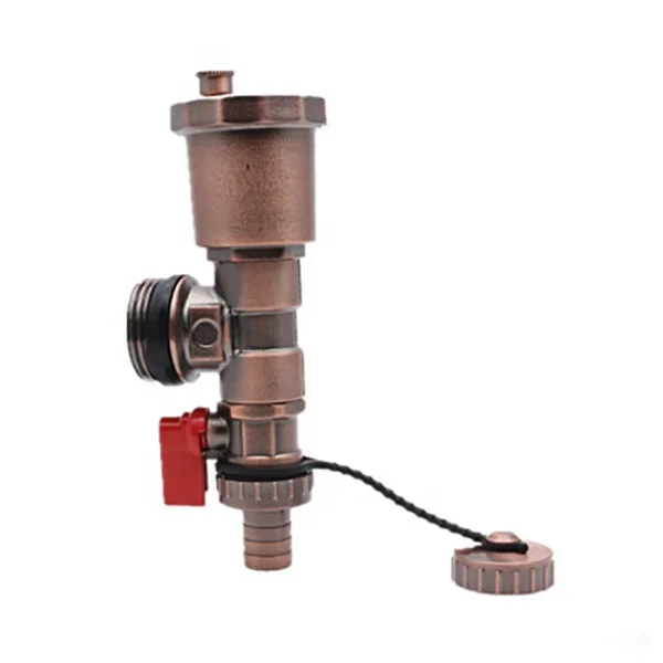 1/2 inch Brass Exhaust Valve for Solar Water Heater Pressure Relief Valves