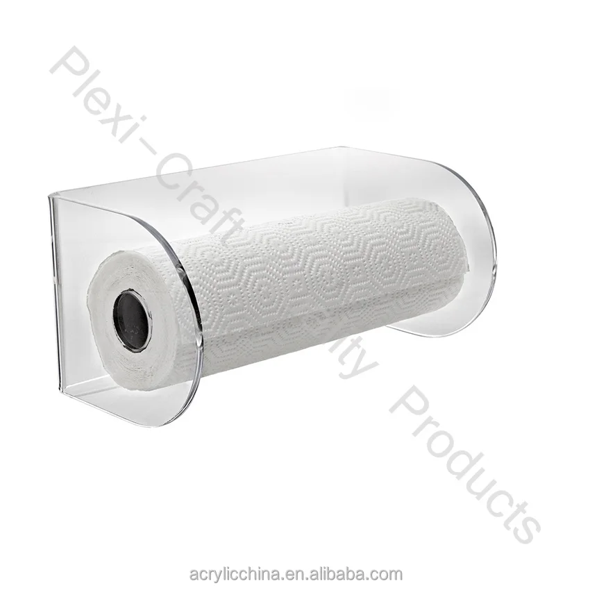 Акриловый держатель для туалетной бумаги, высококачественный прозрачный акриловый держатель для туалетной бумаги