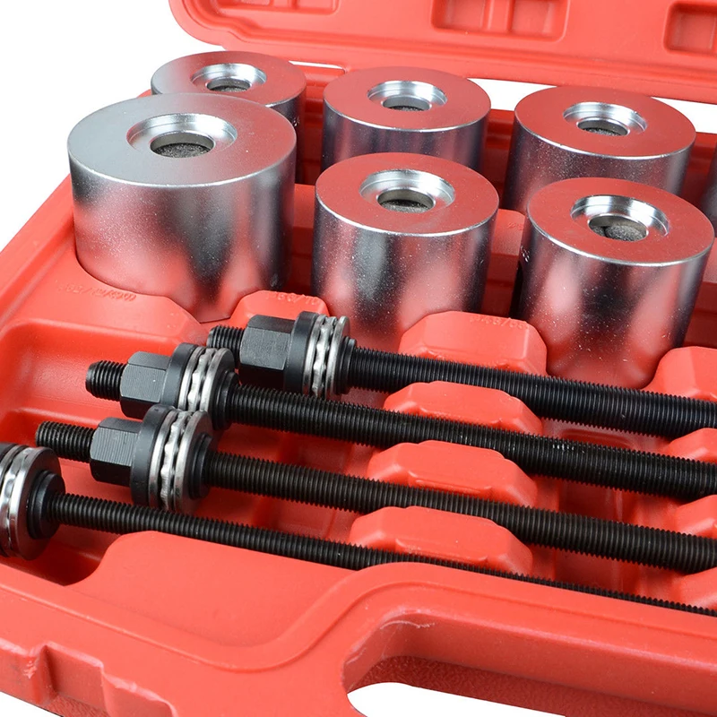 
Press and Pull Sleeve Kit Remover Installer Master Seal Bushes Bearings 27pc 