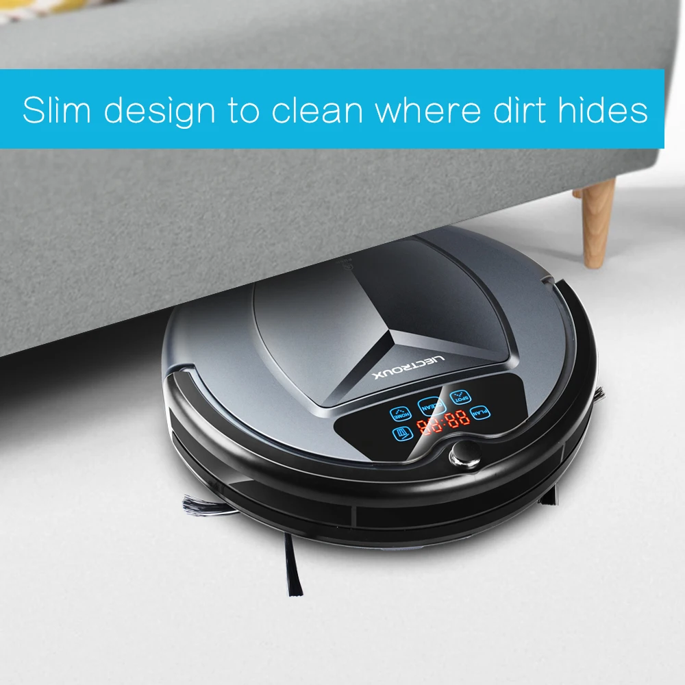 Liectroux  B3000 robot vacuum cleaner stair cleaning