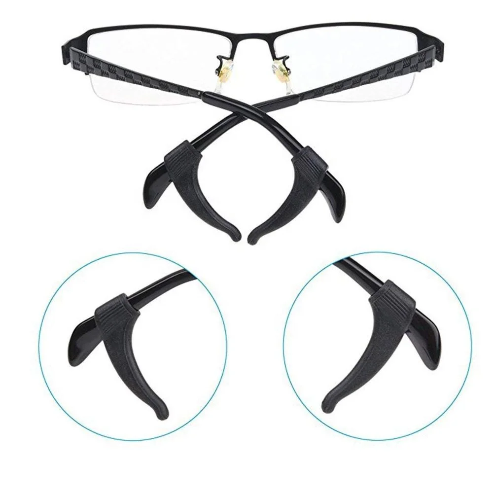 wholesale adjustable silicone eyewear retainers sunglass eyeglass straps rubber glasses frame hanging ear hook