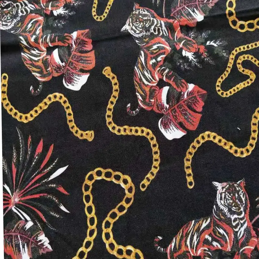 PRINTED  BENGALINE  FABRIC FOR  MAKING  GARMENT