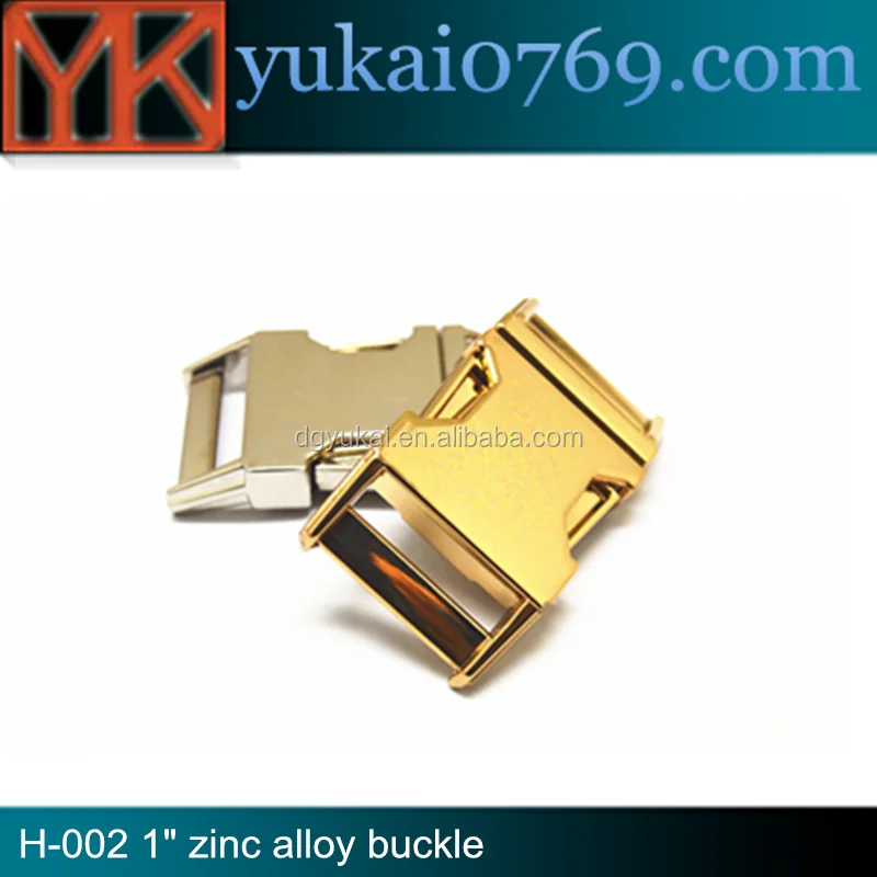 Custom metal curved buckle quick release metal buckle